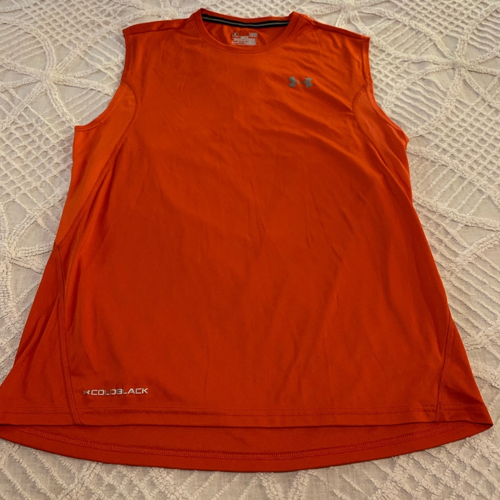 Under Armour Men’s Vivid Orange Muscle Tee